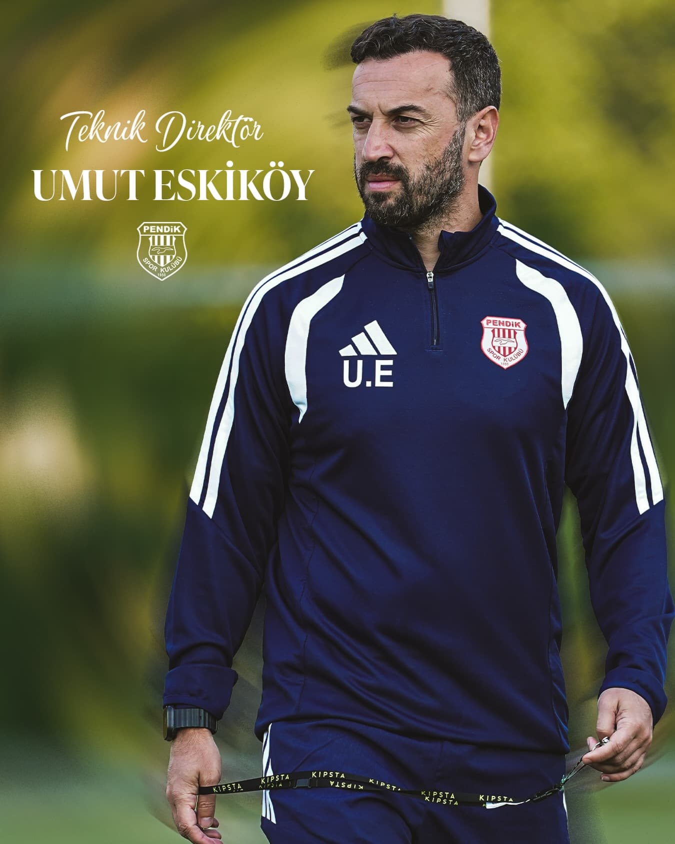 Teknik Direktörümüz Umut Eskiköy
Pendikspor Kulübü olarak Teknik Direktörlük görevi için, uzun yıllar formamızı terleten ve takım kaptanlığımızı yapan efsane isimlerimizden Umut Eskiköy ile anlaşmaya varılmıştır.
Yuvamızın değerlerini ve Pendikspor ruhunu en iyi şekilde bilen Umut Eskiköy’e ve ekibine yeni görevlerinde başarılar diliyoruz. Camiamıza hayırlı olsun. 🔴⚪️